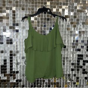 Green blouse